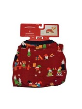 Wondershop Red Christmas Winter Pet Dog One Piece Pajamas Size M Up To 40 Lbs