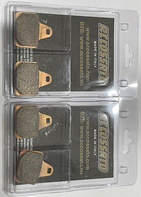 Accossato Brake Pads - Accossato Calipers - 2 Packs (AGPA134EV2)