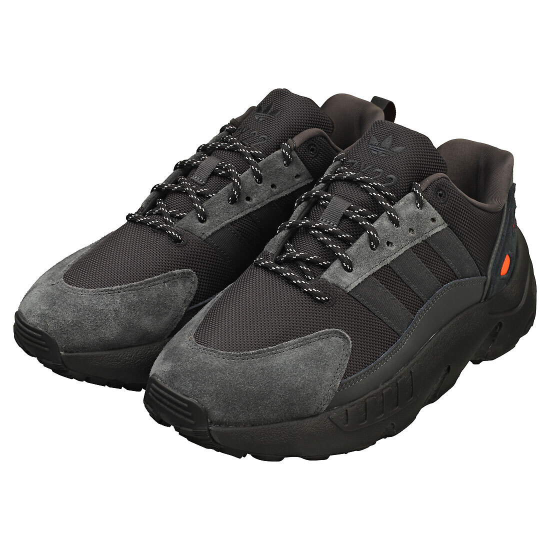 adidas Zx 22 Boost Mens Black Red Fashion Sneakers - 8 US | eBay