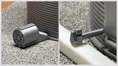 1/64 Full Bin Detail Kit: 1 Bin Fan, 1 Unload Auger, 6 Roof Vents