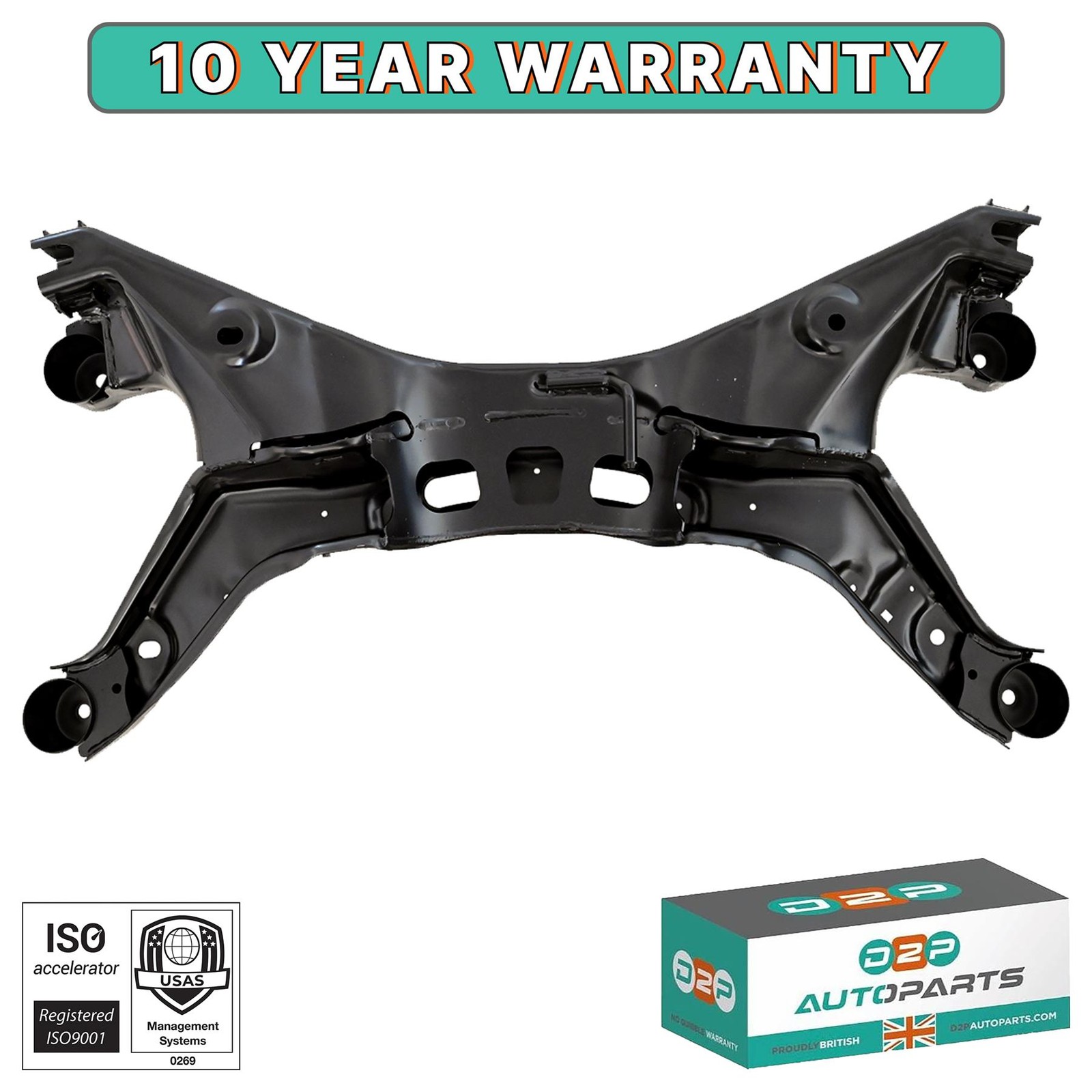 AXLE SUBFRAME CROSSMEMBER FITS SAAB 9-3 YS3D YS3F E50 FIAT CROMA (194_) 24428424