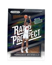 Terrance Arceneaux (RC) #3 Rated Prospect 2024 Panini Prizm Draft Picks Wolfpack