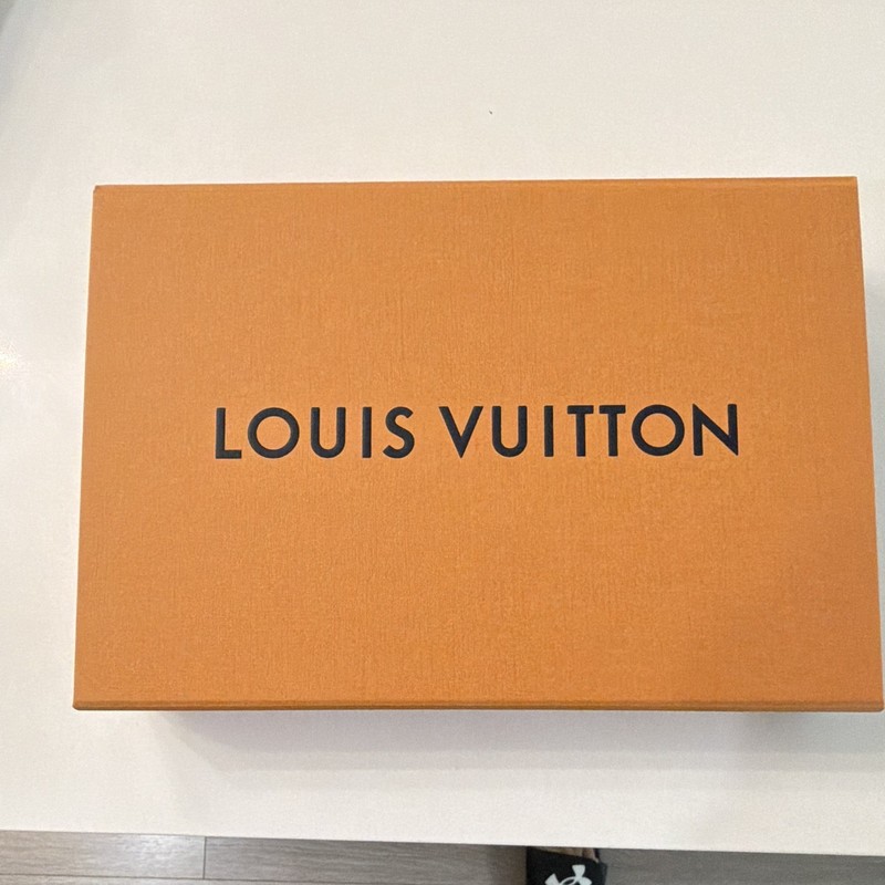 Louis Vuitton Orange Logo Gift Box, Cardboard Rectangle, Solid - 1 Item