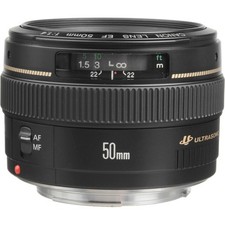 Canon EF 50mm f/1.4 USM Standard and Medium Telephoto Lens for Canon SLR