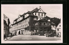 Ansichtskarte Schirgiswalde / O.-L., Hotel Erbgericht 