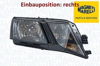 Magneti Marelli 711451000250 Hauptscheinwerfer Rechts Scheinwerfer FüR Skoda