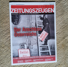 ZEITUNGSZEUGEN 1938 Nr. 36 Der deutsche Einmarsch wird in Österreich bejubelt 🔴