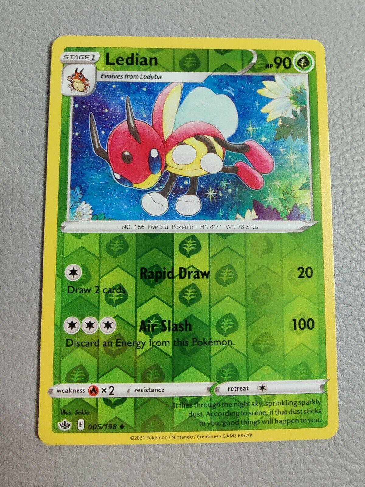 Ledian - [SWSH06 - 005/198] - Reverse Holofoil - Uncommon - Pokemon - EN