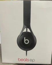 Sealed Beats By Dr. Dre Beats EP Wired On Ear Headphone Black Bran New ML992LL/A
