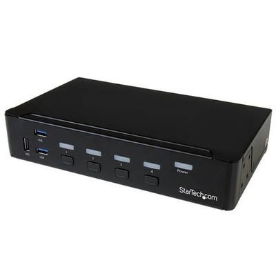 StarTech.com 4-Port DisplayPort KVM-Switch - USB 3.0 - 4K 30Hz