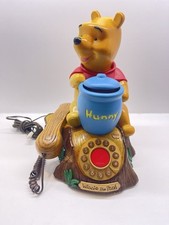 Vintage Disney Telemania Animated  Winnie The Pooh Telephone untested