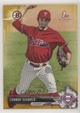 2017 Bowman Draft Gold 45/50 Connor Seabold #BD-77 0g0l