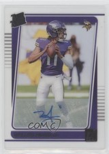 2021 Panini Clearly Donruss Rated Rookie Auto Kellen Mond #57 Auto 5i2