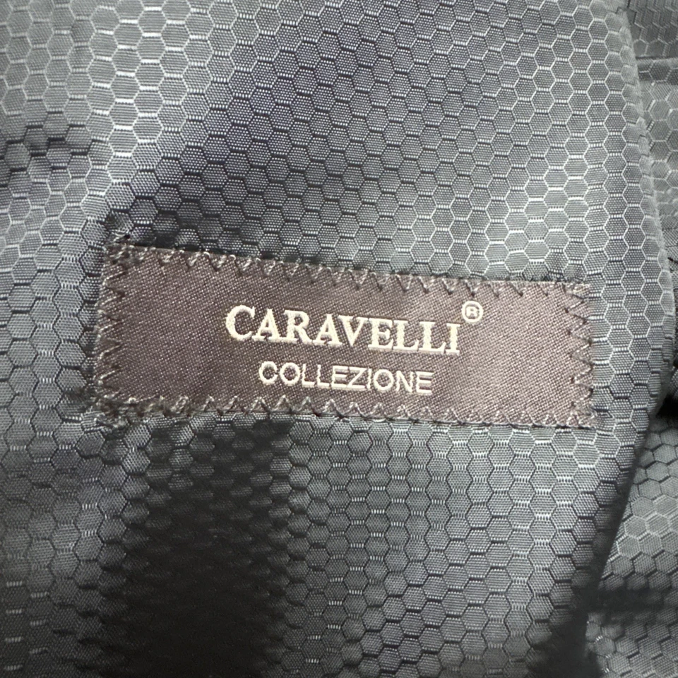 Caravelli 48R Pantalones 40 x 29 Gris Carbón 3 Piezas Traje Chaqueta Chaleco Abrigo Deportivo Foto 4 de 4