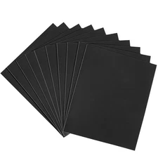 1200 Grit Sandpaper, 9 x 11 Inch Wet Dry Sand Paper Hand Abrasive Sanding Sheets