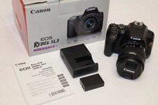 Canon EOS Rebel SL3 Digital SLR 24.1MP Black w/ EF-S 18-55mm IS