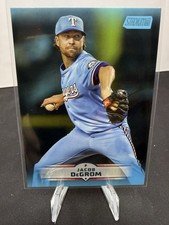 💥2025 Topps Stadium Club Jacob Degrom Light Blue Parallel Texas Rangers #194