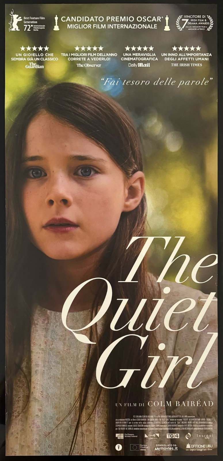 Locandina originale film The Quiet Girl (2022) - Regia di Colm Bairéad
