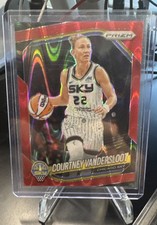 2025 Panini Prizm WNBA - Courtney Vandersloot #124 Red Seismic Prizm /249