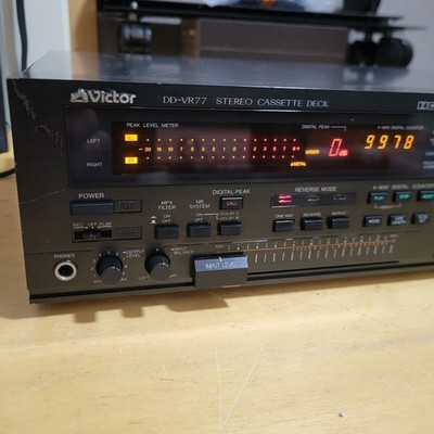 Junk Victor DD-VR77 3-Kopf Stereo Kassettendeck aus JP l66