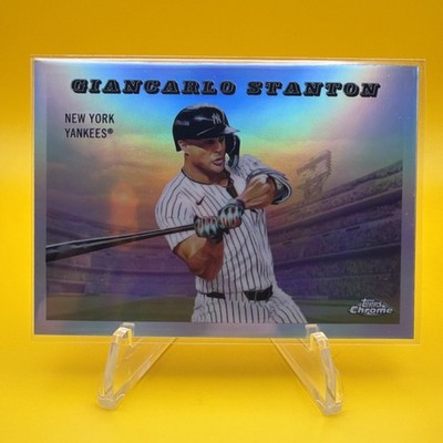 2025 Topps Chrome Platinum Giancarlo Stanton #55RS-10 1955 Rails & Sails