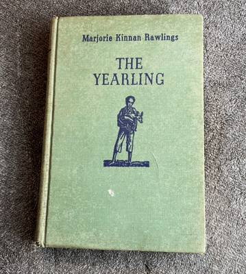 Vintage 1938 The Yearling by Marjorie Kinnan Rawlings First Edition HC Book