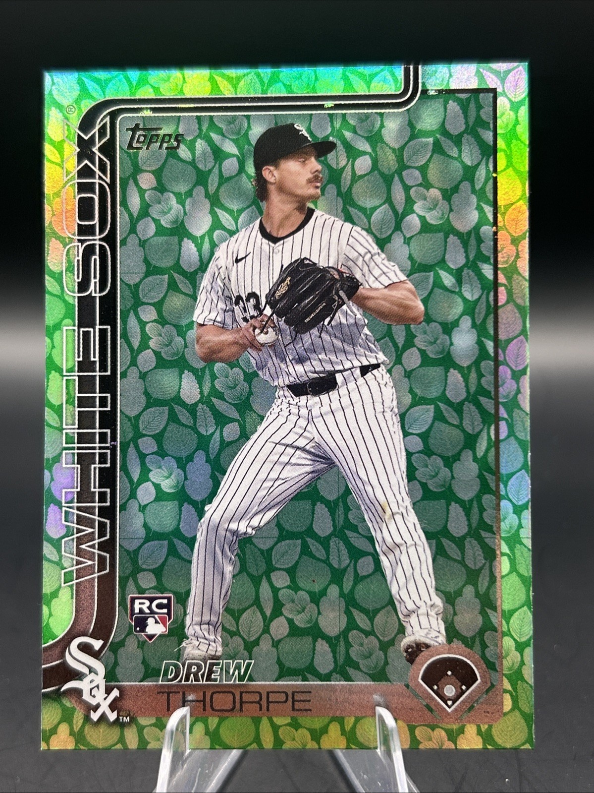 Drew Thorpe RC 2025 Topps Series 1 Holiday Foil Eggs Parallel - White Sox #320