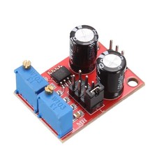 NE555 Square Wave Output Module w Adjustable Frequency Patch LED