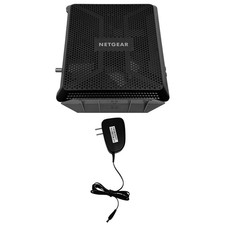 Netgear Nighthawk AC1900 C6900 WiFi Cable Modem Router With Power Cord