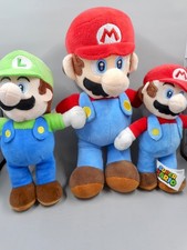 Lot of 3 Super Mario 8"/12'' Nintendo Plush