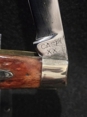 1940-64 CASE XX 6275 JIGGED RED BONE MOOSE KNIFE - Nice!! | eBay