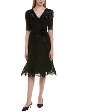 Teri Jon By Rickie Freeman Midi Dress Women's