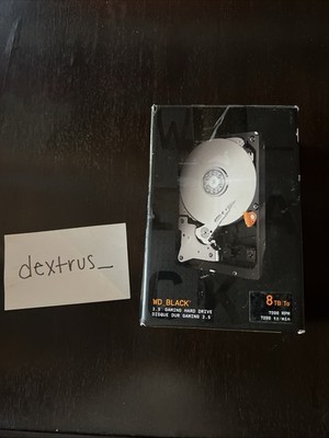 【新品】Western Digital WD8002FZBX 8TB 内蔵HDD WD Black WD8002FZBX - hard drive - 8 TB - gaming - SATA 6Gb/s