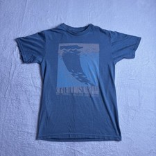 O'neill Surf Co. Original American Surf Brand Blue Short Sleeve Shirt Men's S