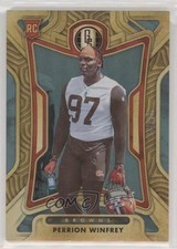 2022 Panini Gold Standard Rookies Platinum 55/75 Perrion Winfrey #193 0px3