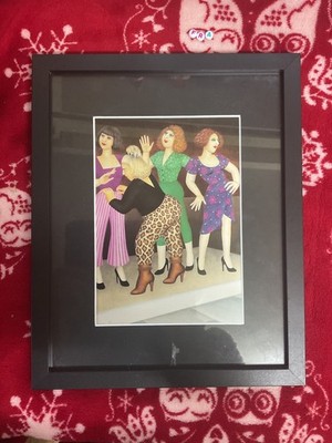 BERYL COOK  , Vintage Art Gallery Print  - Unique Gift , OOAK RARER EDITION