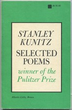 Stanley KUNITZ / Selected Poems 1928-1958 Signed