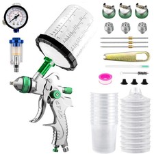 Hvlp Air Paint Spray Gun Kits Gravity Feed Car Auto Primer 1.41.72.0mm Nozzles Hvlp Air Paint Spray Gun Kits Gravity Feed Car Auto Primer 1.41.72.0mm Nozzles