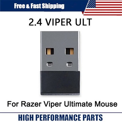 USB Mouse Receiver Adapter for Razer Viper Ultimate Wireless Gaming Mouse BLACK