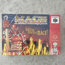 Nintendo 64 Mace: The Dark Age 1997 , Factory Sealed CIB New/unopened