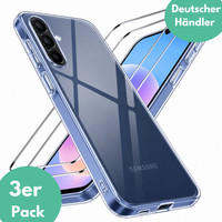 HüLle + 2X Schutzglas FüR Samsung Galaxy A18 Panzerfolie Display Case Full 9H