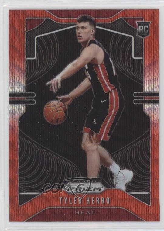 2019-20 Panini Prizm Rookie Ruby Wave Prizm Tyler Herro #259 1ib5