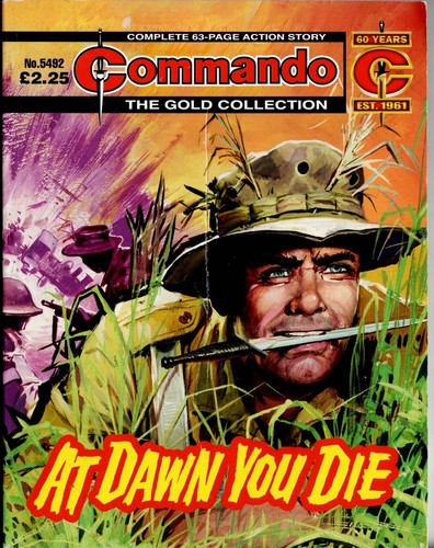 Commando - 60 years - The Gold Collection - At Dawn You Die - issue 5492