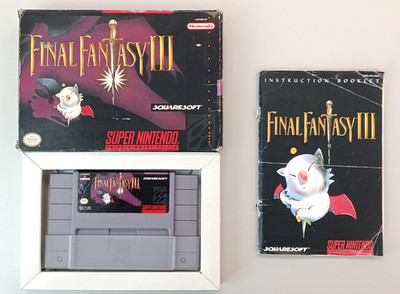 Super Nintendo SNES Spiel Final Fantasy 3 III  CIB OVP TOP Sammlung NTSC USA RAR