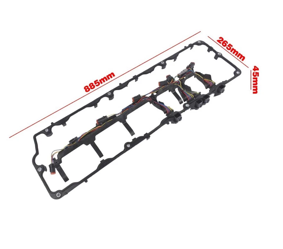 Valve Cover Gasket for IC Corporation FE CE RE International Harvester 4300 4400 - Image 2 of 2