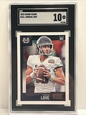 2020 Panini Score Jordan Love #361 Green Bay Packers Rookie Utah SGC 10