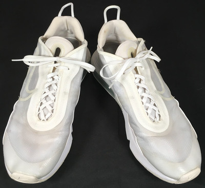 Nike Air Max 2090 Triple White Translucent BV9977-100 Mens Size 12 Sneakers EU46