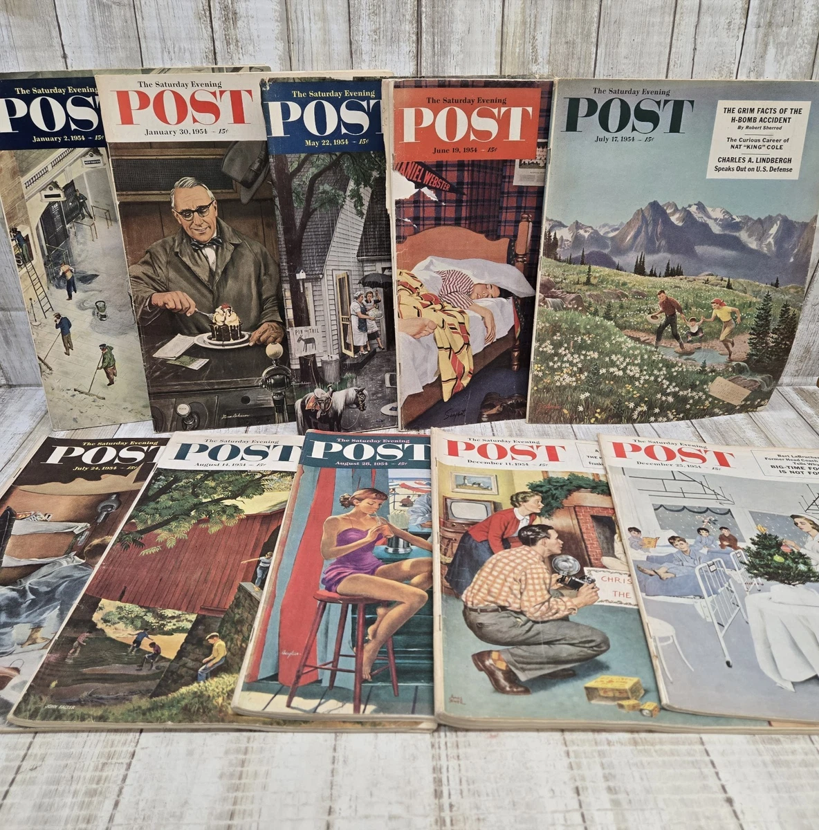 Saturday Evening Post Magazines 1940-1979 Just Listed 2026
