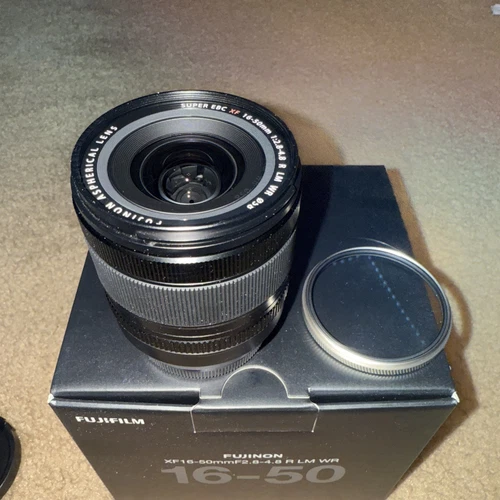 EXCELLENT CONDITION - Fuji Fujifilm XF 16-50mm F/2.8-4.8 R LM WR Lens 