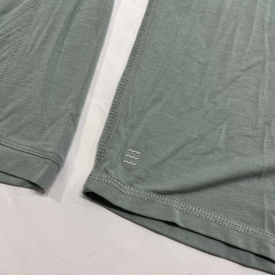 Free Fly Bamboo Performance Shirt Men’s XL Green Long Sleeve - Stain - Image 2 of 4